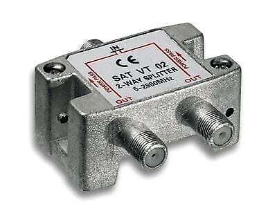 Cavo - Splitter 2 Vie Per Satellite 100 Db, 1750 Mhz