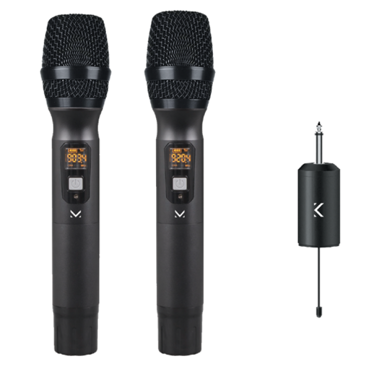 Microfoni wireless UHF dinamici unidirezionali MIC720W Majestic