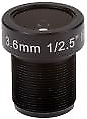 AXIS ACC LENS M12 3.6MM F2.0 10PCS