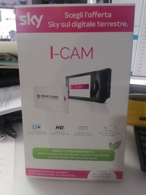 Cam Sky Hd Wifi "i-cam" Con Tessera Inclusa Per  58600556 Cam Sky Hd Wifi "i-cam