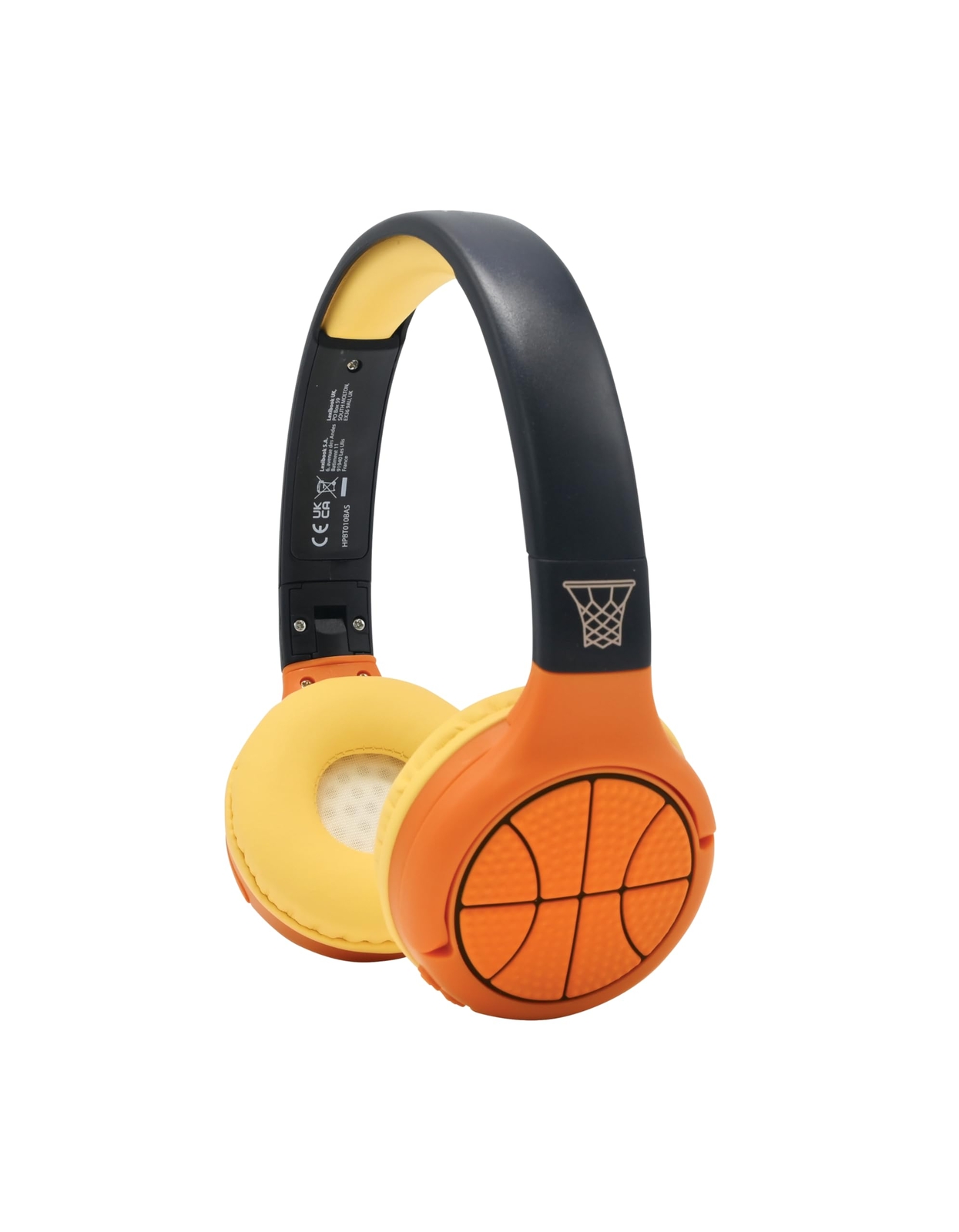 Lexibook - Basketball - 2-in-1 Bluetooth & Wired Headphones with microphone and