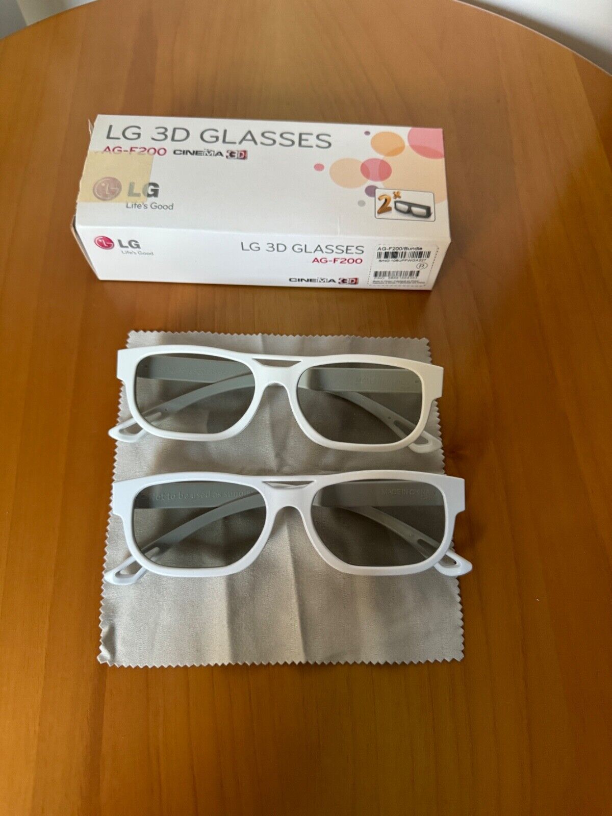 Occhiali 3D LG TV, Confezione da 2 pezzi