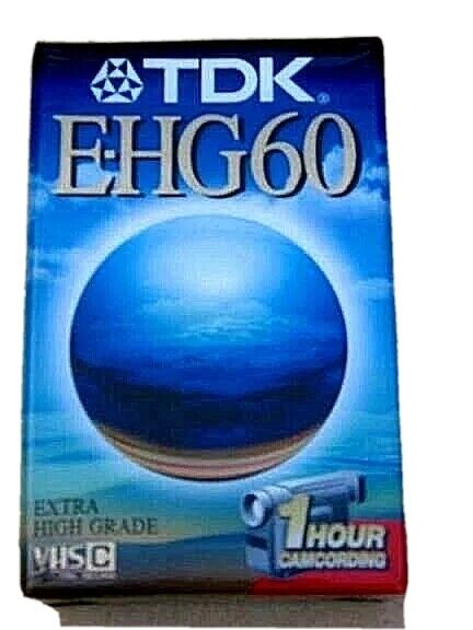 TDK  VHSEC-60EHGEN  - Videonastro per Camcorder VHS-C