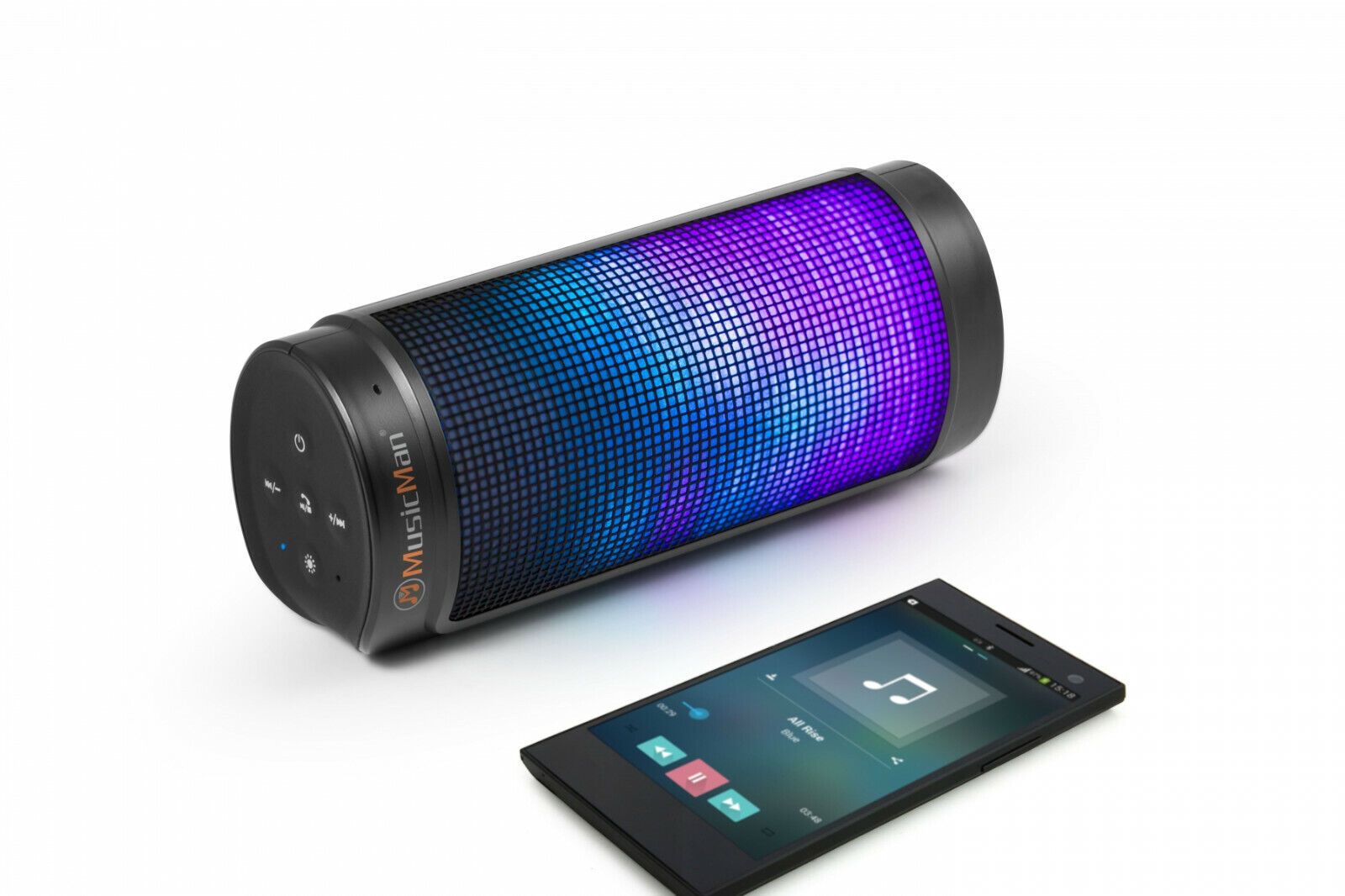 Altoparlante Bluetooth MusicMan BT-X26 Con Effetti Di Luce