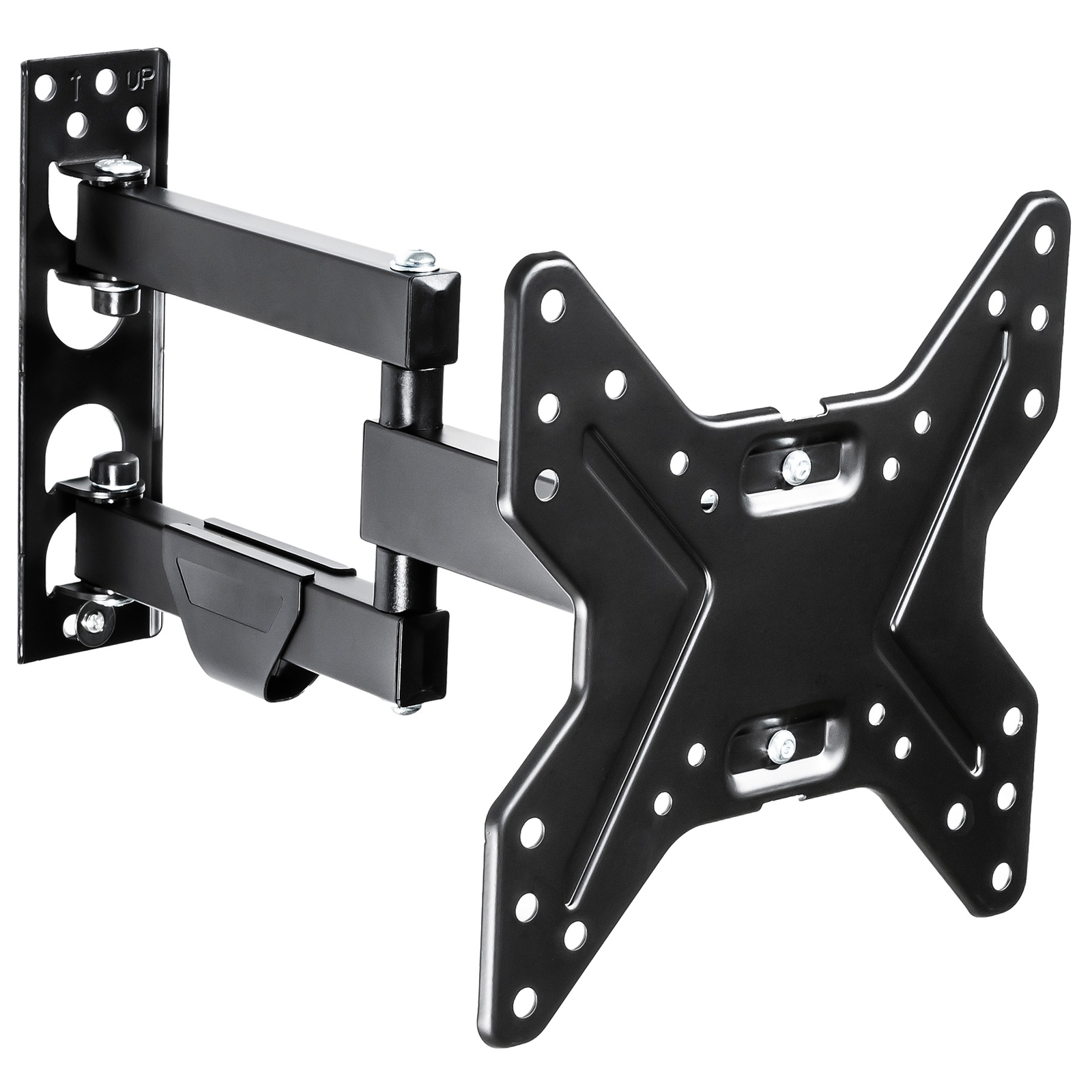 Supporto TV a muro LCD Plasma inclinabile retraibile ribaltabile LED 3D 17-42''