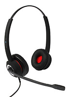 ALLNET 6337-10.2P_BBB Wired 200 g Headset Black Plusonic USB 6337-10.2P_BBB