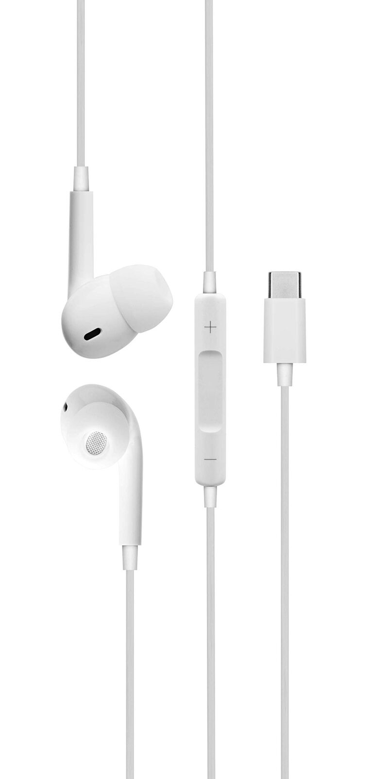 DCU TECNOLOGIC   Type C Headphones   Wired Headphones   Stereo Sound with Microp
