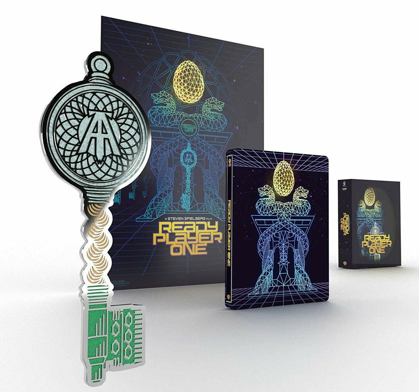 Ready Player One (Titans of Cult) (4K Ultra HD + Blu-Ray Disc - SteelBook)