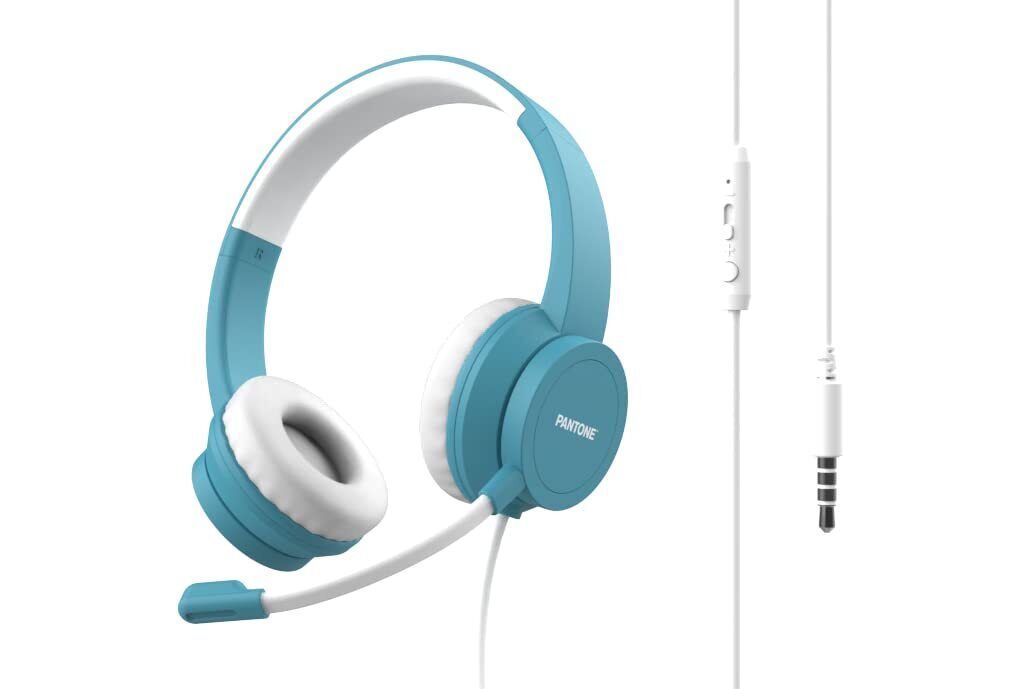 Celly, Cuffie a Filo Linea Pantone, Cuffie Over-ear con Microfono Regolabile e C