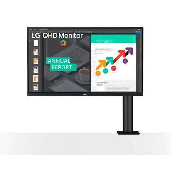 LG 27QN880-B LED display 68,6 cm (27") 2560 x 1440 Pixel Quad HD LCD Nero