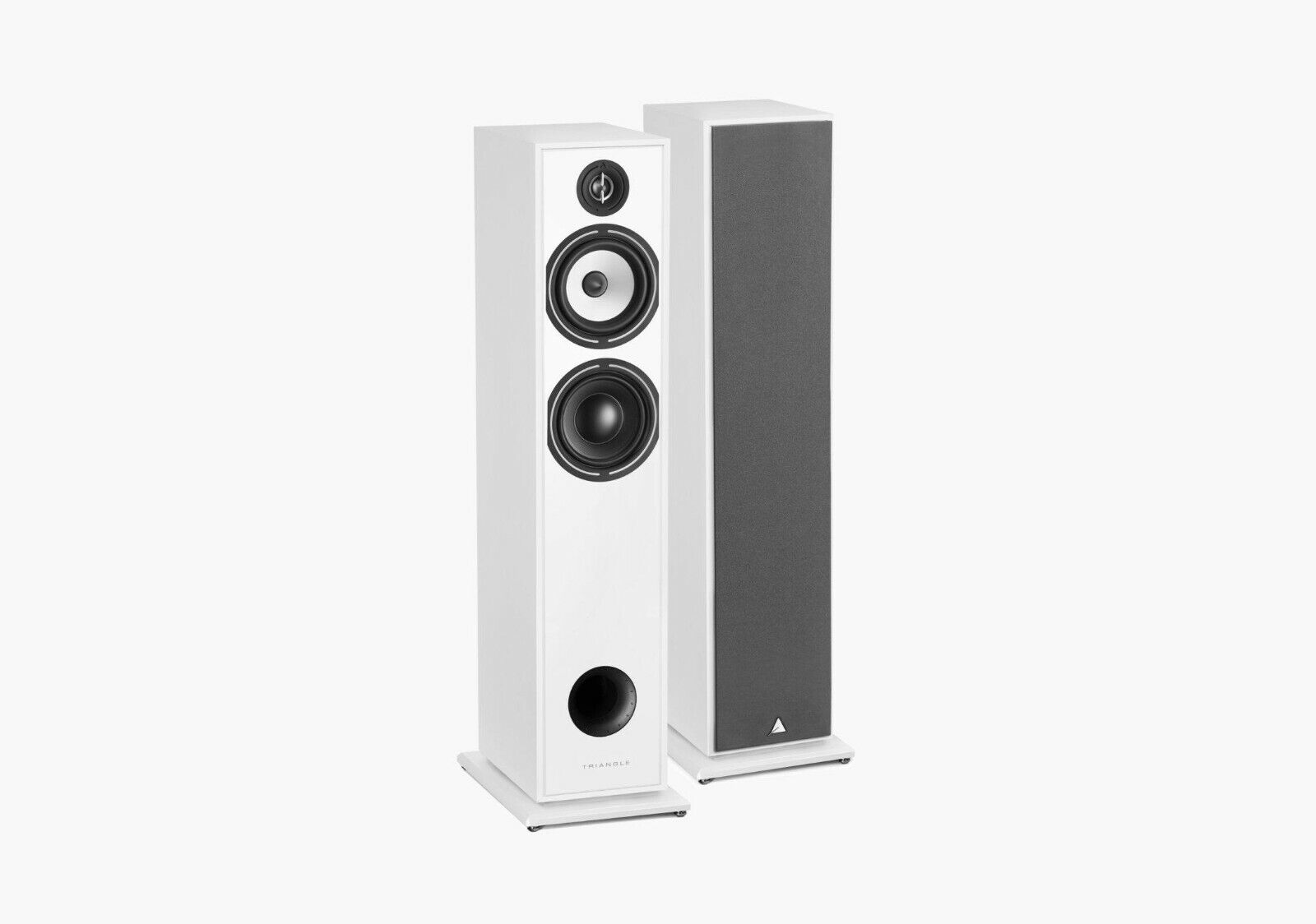 TRIANGLE BOREA BR07 COPPIA DIFFUSORI PAVIMENTO WHITE NUOVI