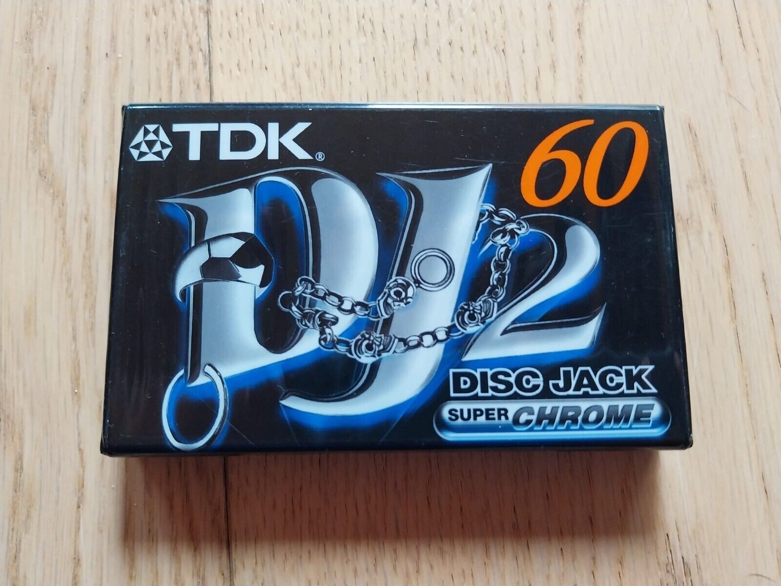 AUDIOCASSETTA TDK DJ2 POSITION CHROME 60 disc jack super chrome MC NUOVA