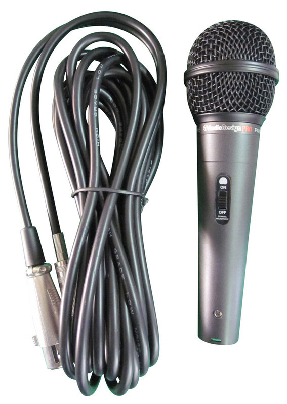 PA M10 Microfono dinamico - con cavo XLR/Jack 4 mt AudioDesign PRO -  - AudioDes
