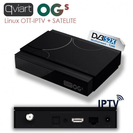 Receptor Satélite Qviart OGS 1080p OUTLET