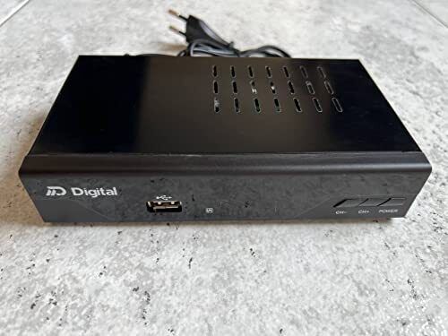 Ricevitore TDT Full HD DM-Digital T2 H265+ (10bit) FTA, DVB-T2, USB, (h1f)