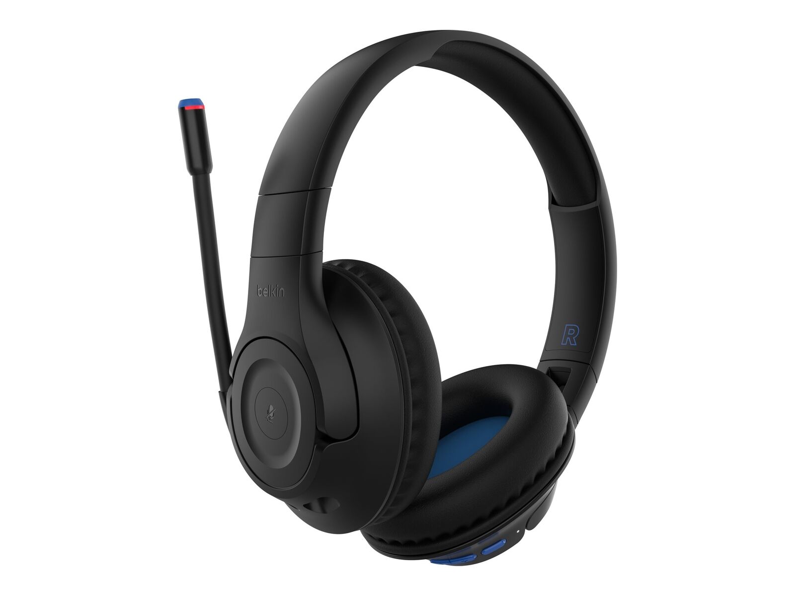 Belkin SoundForm Inspire Headset full size Bluetooth AUD006BTBLK
