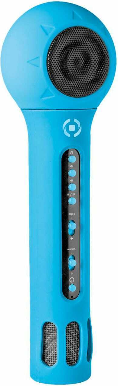 celly Speaker Bluetooth con Microfono Integrato Karaoke USB Blu KIDSFESTIVALLB