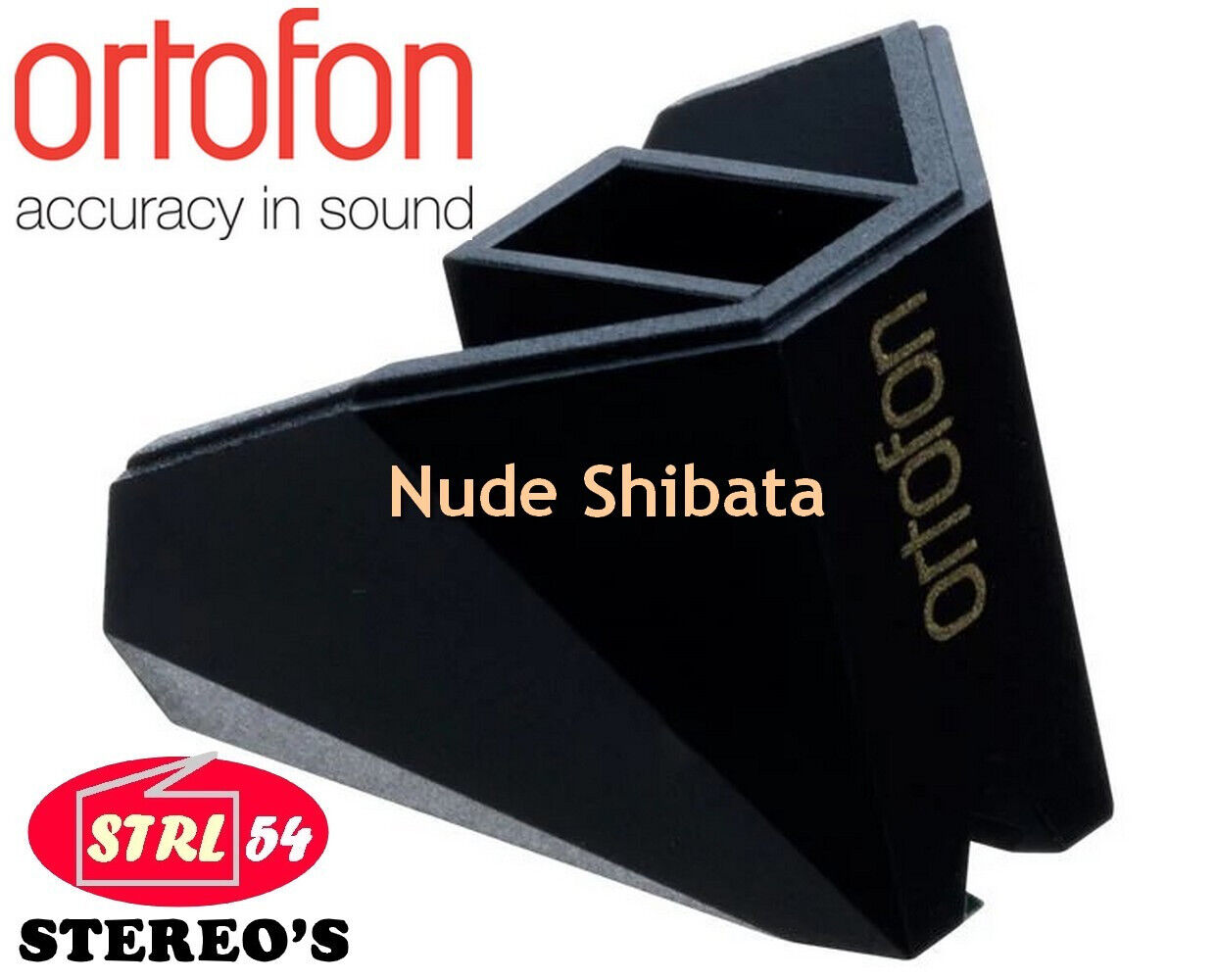 Ortofon 2M Nero Originale Stilo Shibata Nude Diamond Tip
