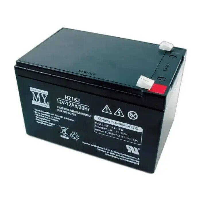 batteria al piombo ricaricabile 12Ah 12 volt