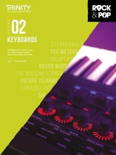 Trinity College London Rock & Pop 2018 Keyboards Grade 2 (Trinity Repertoire