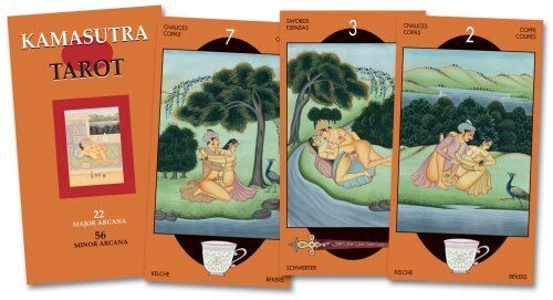 9788883955037 Kamasutra Tarot: 78 Full Colour Cards and Instructions - Mallnaga