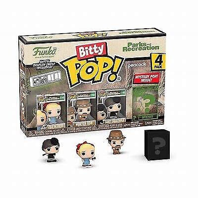 Bitty Pop Television Parks & Recreation Ron 4 Pack -