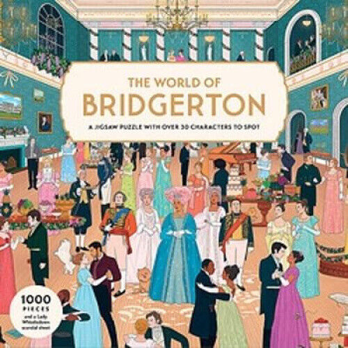 The World of Bridgerton 1000 Piece Puzzle: A 1000-Piece Jigsaw Puzzle with