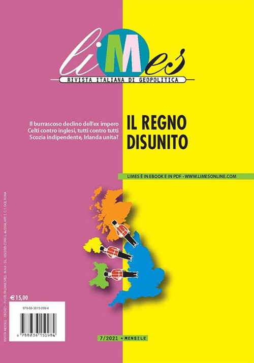 Limes. Rivista Italiana Di Geopolitica -  - 2021
