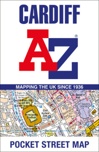 Cardiff A-Z Pocket Street Map by A-Z Maps