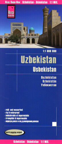 Reise Know-How Landkarte Usbekistan / Uzbekistan (1:1.000.000)
