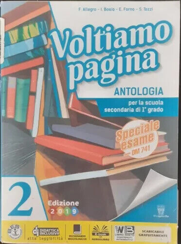 voltiamo pagina 2 (3 tomi)= allegro, bosio, forno, tozzi 8842653950