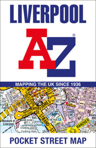 Liverpool A-Z Pocket Street Map by A-Z Maps