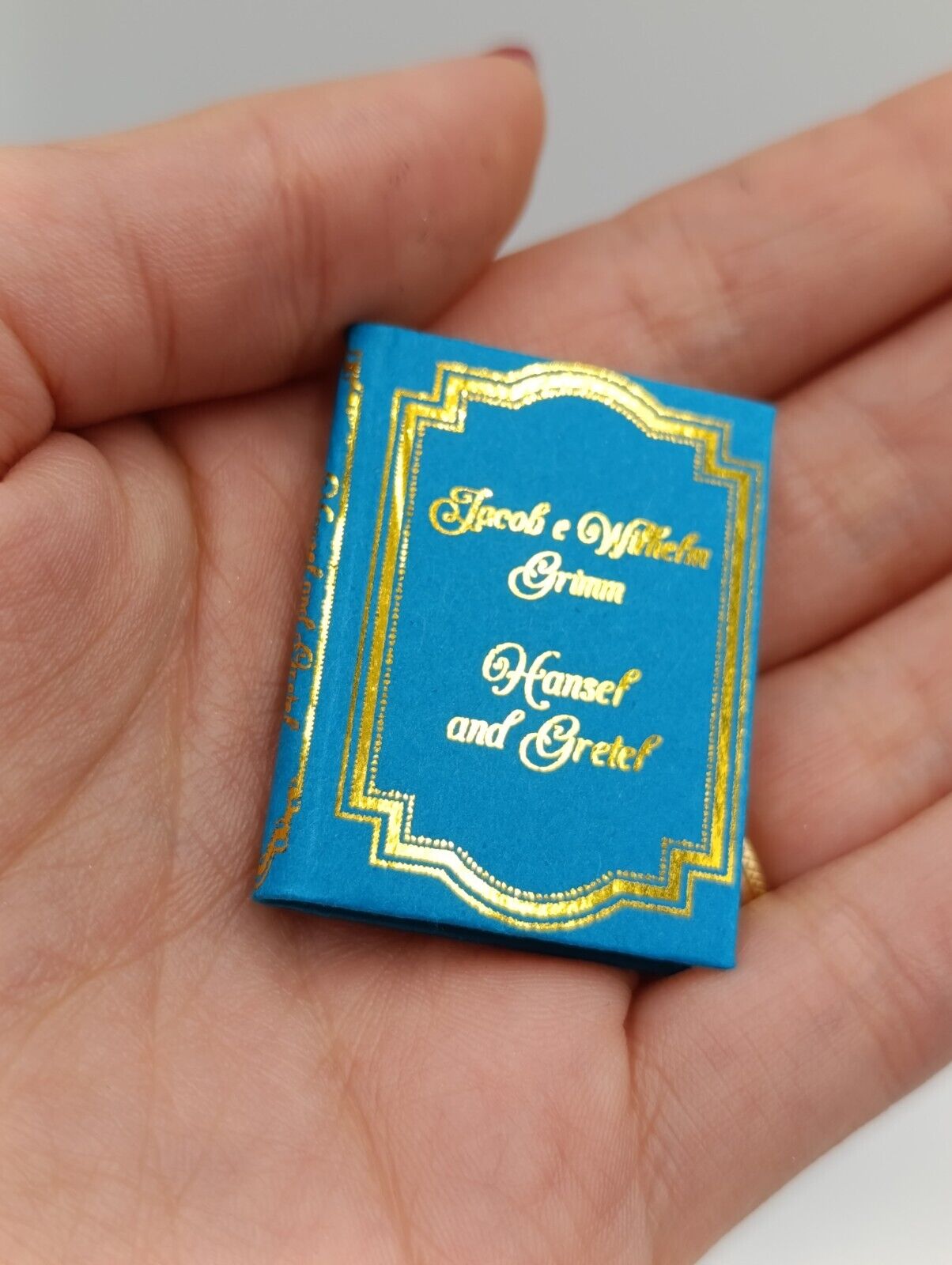 MINIATURA Hansel And Gretel Jacob E Wilhelm Grimm In Inglese da collezione