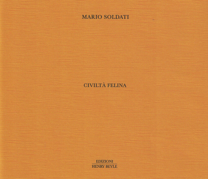CIVILTÀ FELINA - SOLDATI MARIO 9788832094831