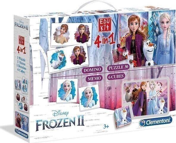 Clementoni: Educativi Licenze Made In Italy Edukit 4 In 1 - Frozen -