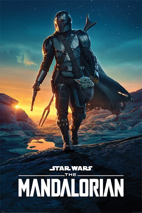 Star Wars: Pyramid - The Mandalorian - Nightfall (Poster Maxi 61X91,5 Cm) -