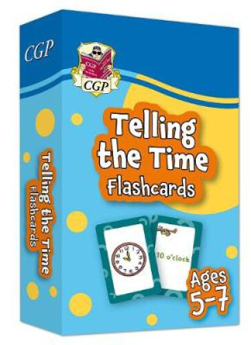 Telling the Time Flashcards for Ages 5-7 (CGP KS1 Activity Books and Cards)