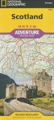 Scotland: Travel Maps International Adventure Map