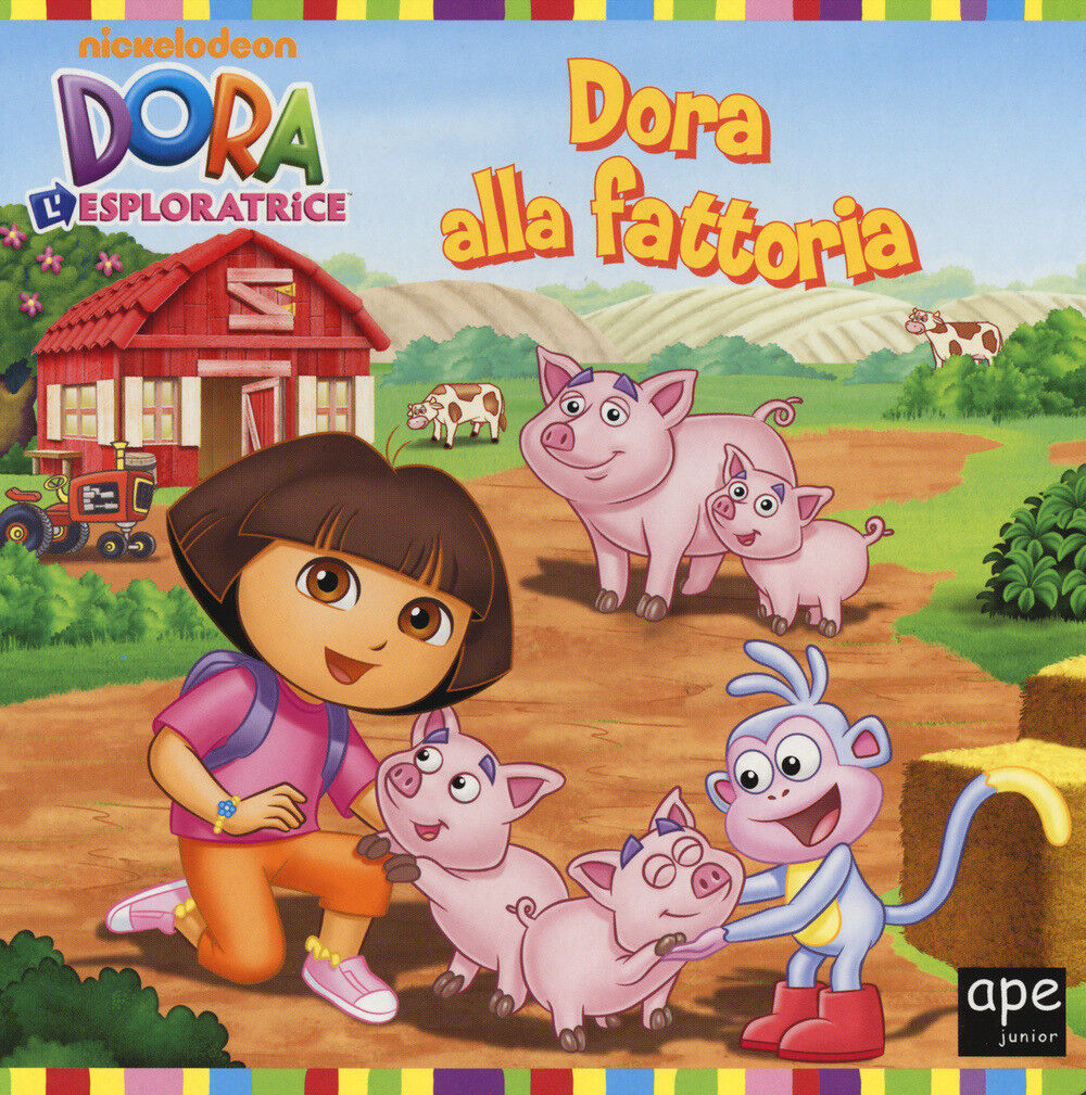 Dora alla fattoria. Dora l'esploratrice - Cartonato Ed. Ape Junior
