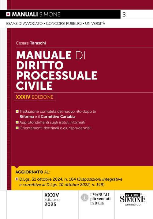 Manuale di diritto processuale civile - Taraschi C. (cur.)