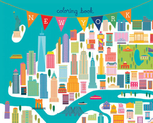New York Coloring Book: Mini Edition by Min Heo