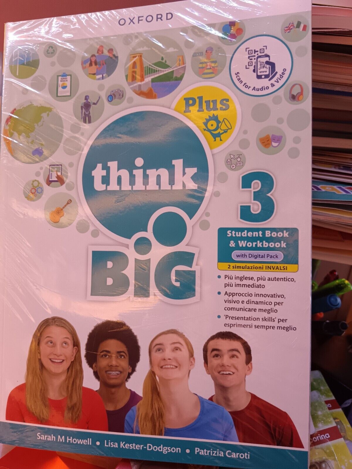THINK BIG 3 PLUS: SB + EXAM + BOOSTER W/DIG - 9780194088145