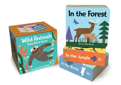 Baby Block Books: Wild Animals by Duopress Labs