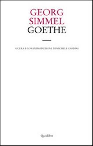 Goethe - Simmel Georg