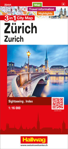 Zurich 3 in 1 CityMap (3 in 1 City maps)