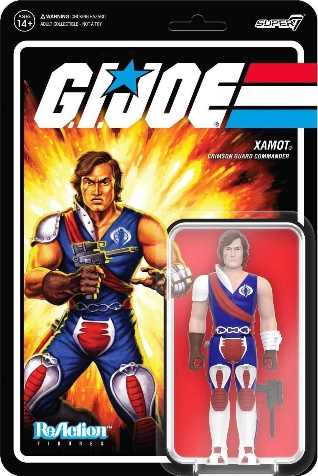 G.I. Joe: Super7 - Reaction Figure Wave 5 - Xamot -