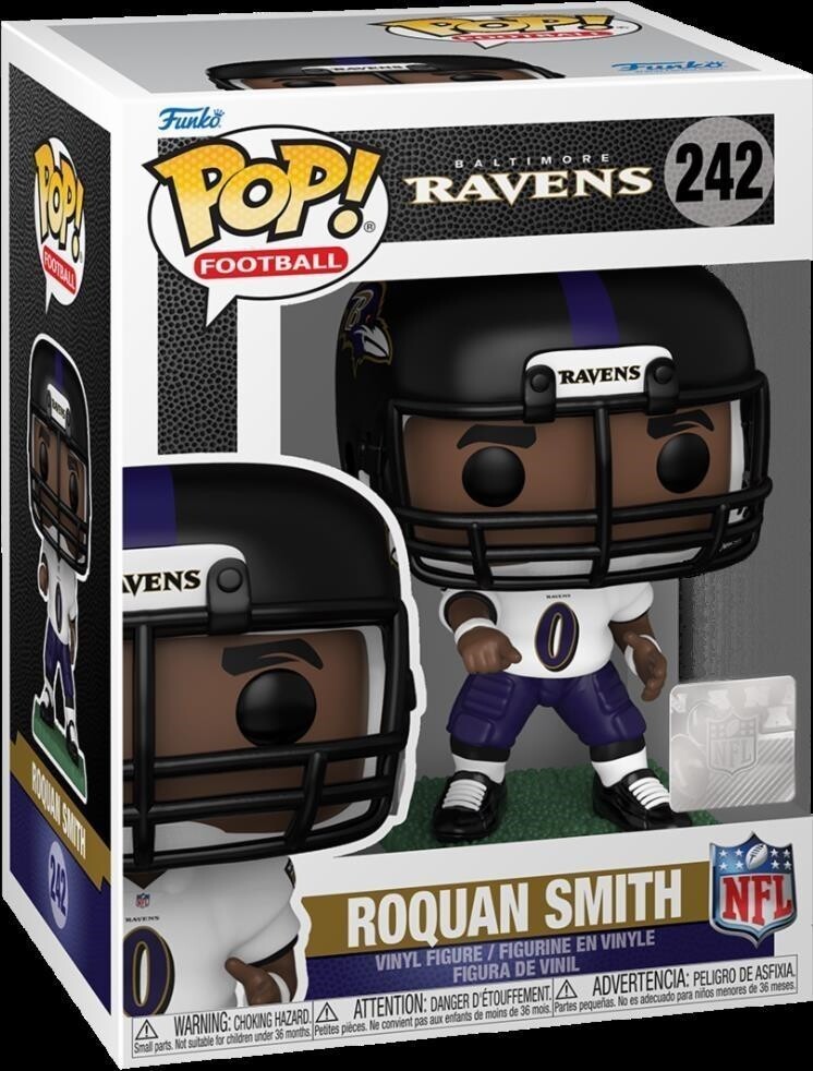 NFL: Funko Pop! - Ravens - Roquan Smith (Vinyl Figure 242) -