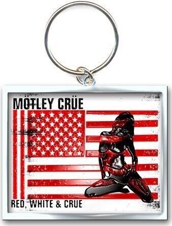 Motley Crue: Red White & Crue (Portachiavi Metallo) -