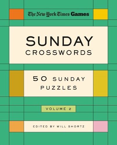 New York Times Will Shortz Edited  New York Times Games Sunday Cross (Tascabile)