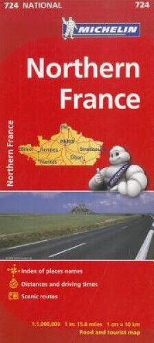 Michelin Northern France Road and Tourist Map (Michelin Maps)